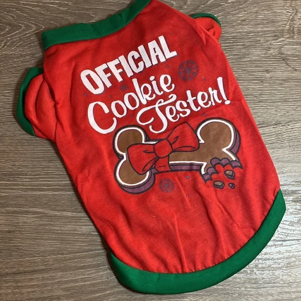 🎈Official Cookie Tester Dog Christmas Shirt